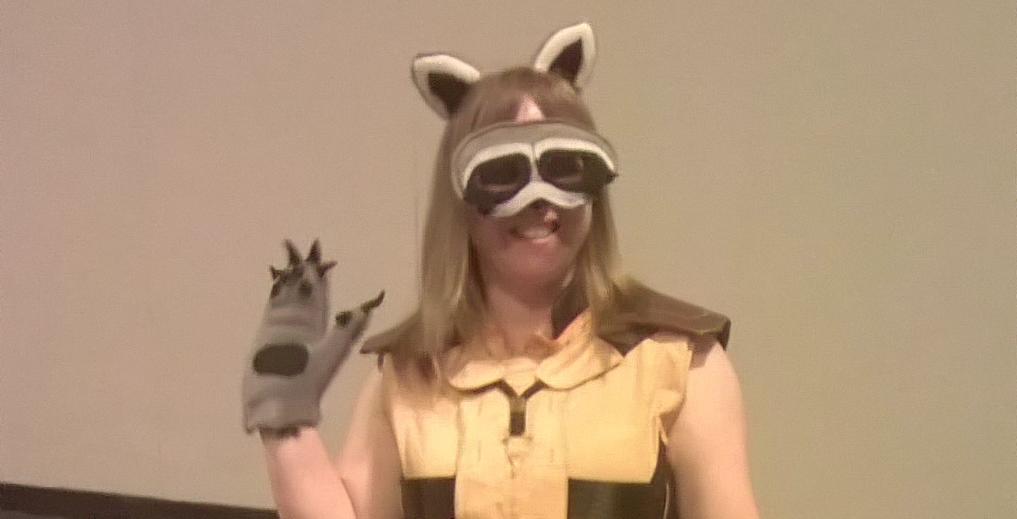 Rocket Raccoon Cosplay